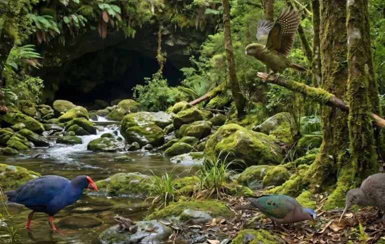 У печері в Новій Зеландії знайшли останки нових видів тварин - що знайшли вчені, скільки років екосистемі 1
