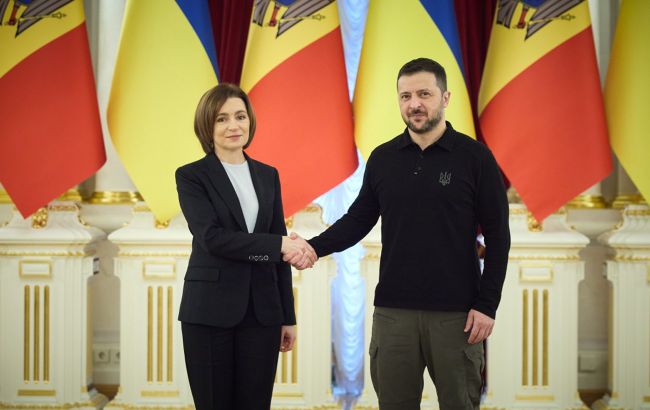 Зустріч Зеленського і Санду - обговорили посилення співпраці та шлях до ЄС 1