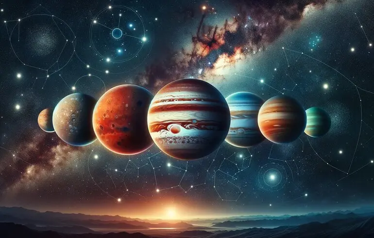 28 лютого 2026 року відбудеться парад планет, під час якого можна буде спостерігати за кількома небесними тілами. Які саме планети будуть видимими та яким чином їх можна буде спостерігати? 1