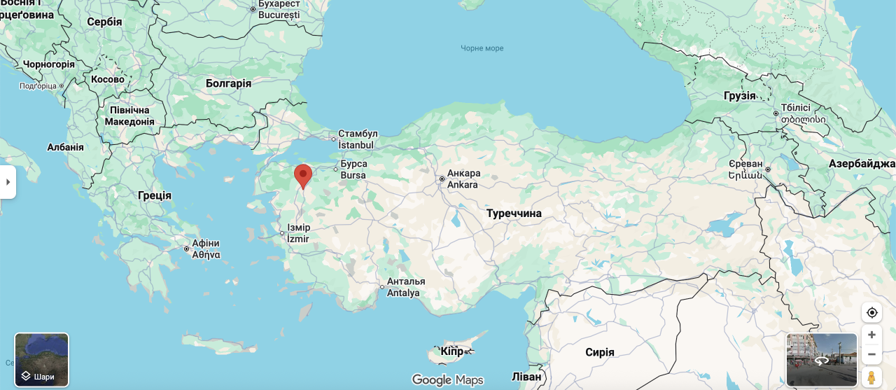 Аварія F-16 у Туреччині - літак упав на шосе 2