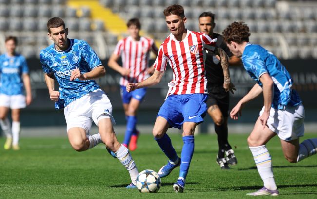 Динамо Атлетіко - результат матчу плейоф Юнацької ліги УЄФА 1