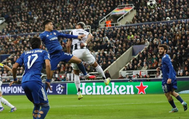 Карабах у Лізі чемпіонів 2025/26 встановив антирекорд за пропущеними голами в одному сезоні 1