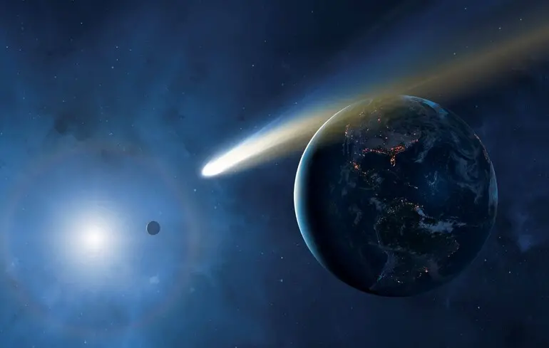 Комету Галлея вперше виявили ще в середньовіччі. Дослідники з'ясували, хто став першим, хто отримав інформацію про цей небесний об'єкт. 1