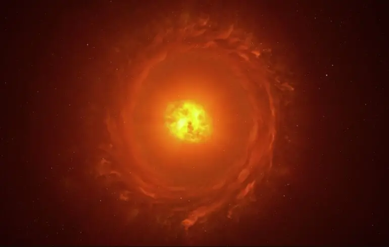 Найбільша зірка у Всесвіті зазнає змін, і науковці не здатні дати пояснення тим процесам, які з нею відбуваються. 1