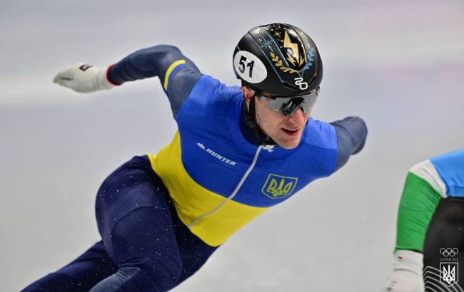 Олімпіада 2026 - Олег Гандей попри падіння вийшов до чвертьфіналу в шорт треку, відео завалу 1