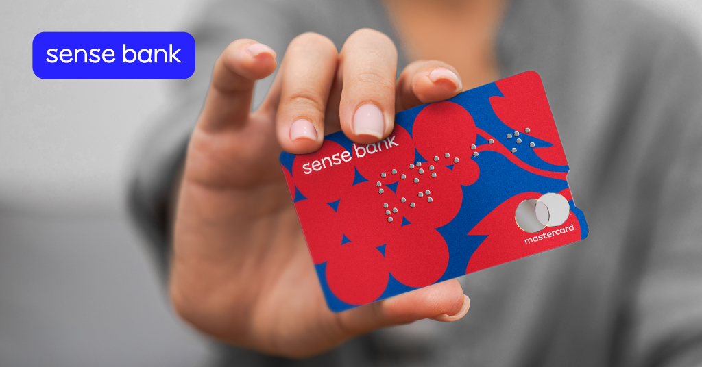 Sense Bank і Mastercard випустили картку RED 2.0 - деталі та переваги 2