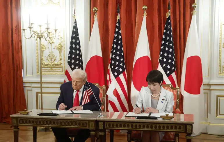 США проти Китаю - Трамп оголосив про нові проєкти з Японією, кинувши виклик Пекіну 1