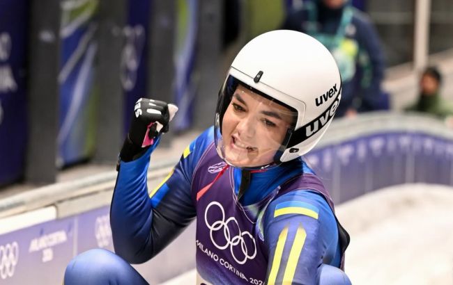 Туницька на Олімпіада‑2026 - результати змагань в одномісних саннах 1