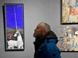 У Київській картинній галереї відкрилась виставка Люди художника Темо Свірелі 16