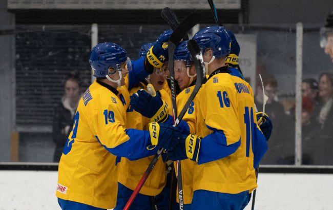 Україна Словенія - результат матчу Європейського Кубка націй з хокею 1