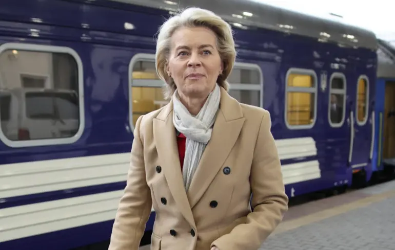 Урсула фон дер Ляєн здійснила свій десятий візит до Києва – відеоматеріал. 1