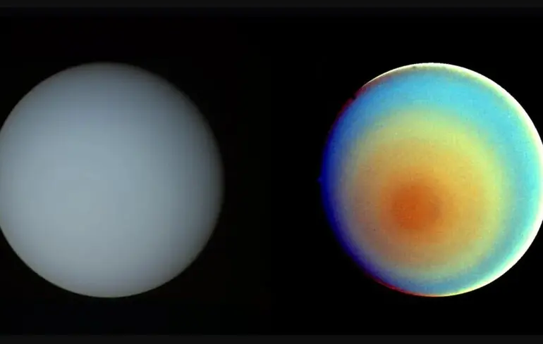 Вчені роз'яснили, що космічний апарат Вояджер зафіксував потужне радіаційне поле навколо Урану. 1