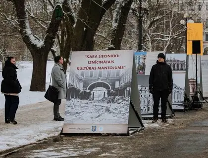 Зруйновані пам’ятки України - у Ризі відкрили фотовиставку про знищену спадщину - фото 3