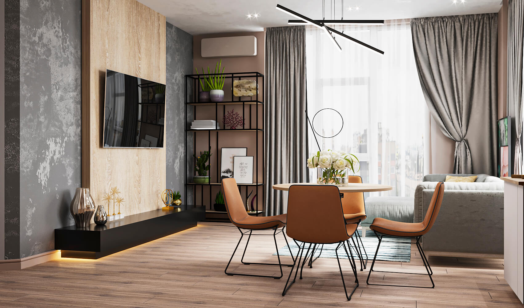 Відновлення житла в Україні 2026: як виглядають відремонтовані квартири Відремонтована квартира в Україні 2026 - сучасний мінімалістичний інтер'єр у світлих тонах