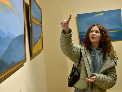 Анатолій Марчук відзначає 70-річчя великою виставкою у Києві - фоторепортаж 6