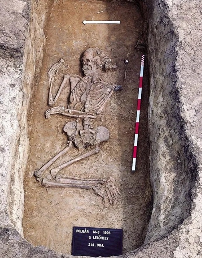 Археологи виявили, що стародавню жінку поховали в чоловічому одязі, що викликало цікавість щодо її ролі в суспільстві. Дослідження показали, що це може свідчити про особливий статус або унікальні обставини її життя. Фахівці продовжують вивчати цю знахідку, щоб зрозуміти її значення. 4