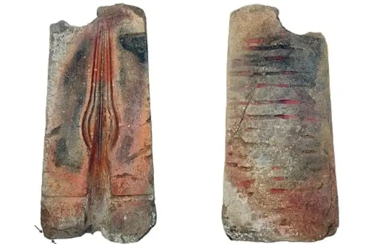 Чоловік з Чехії випадково виявив стародавній камінь у своєму дворі, що має форму списа бронзової доби. 1