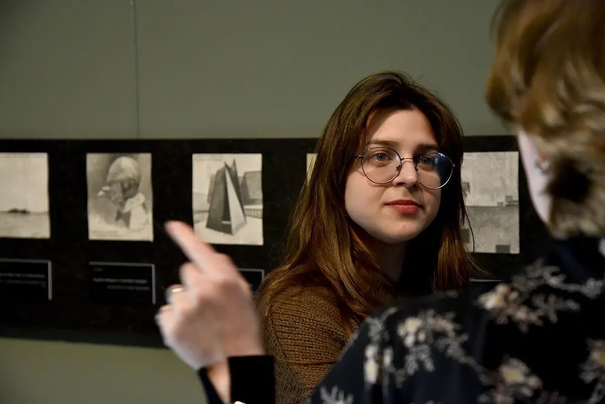 Гамлет Зіньківський презентував новий цикл графіки у Музеї Ханенків 4