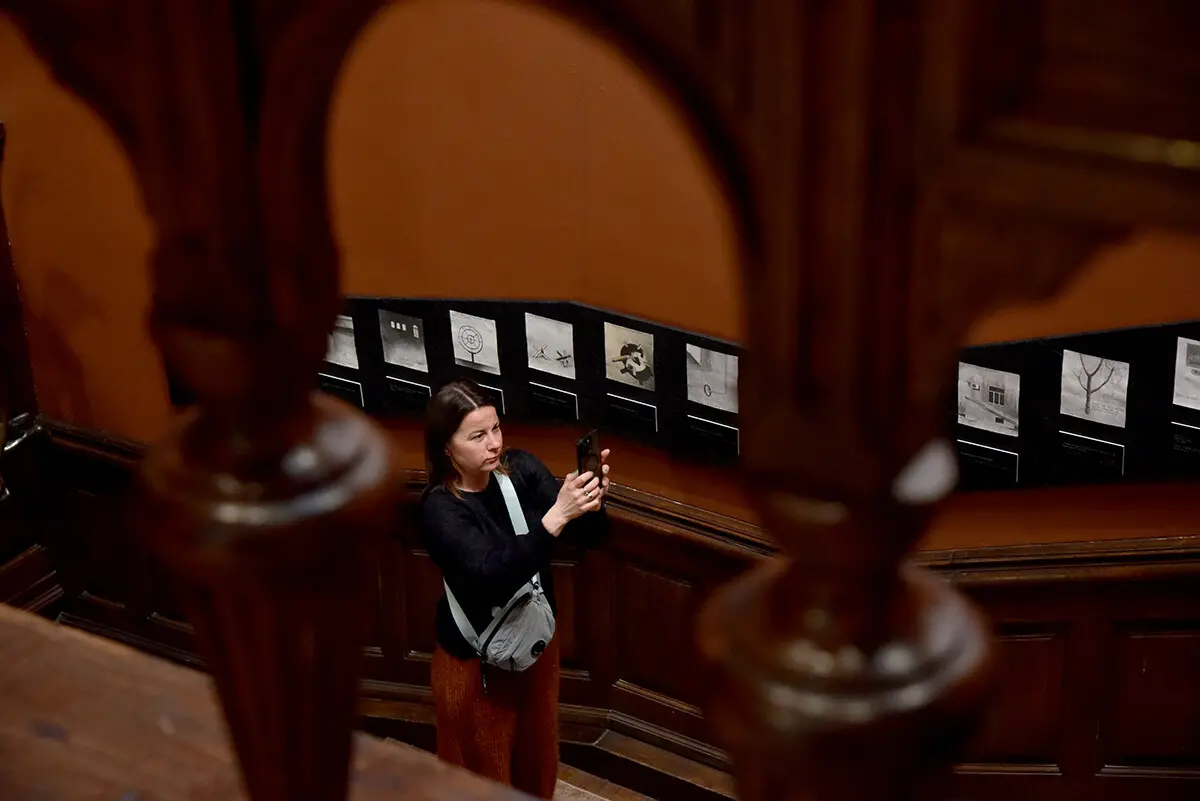 Гамлет Зіньківський презентував новий цикл графіки у Музеї Ханенків 9