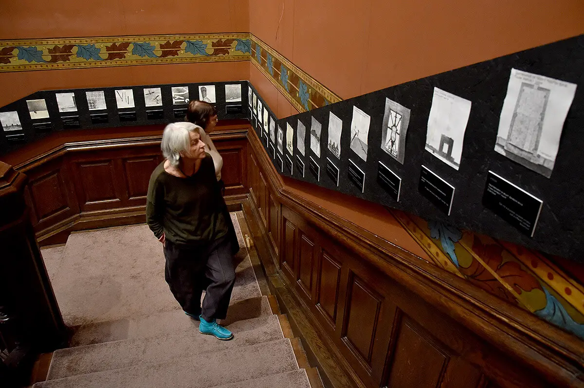 Гамлет Зіньківський презентував новий цикл графіки у Музеї Ханенків 3