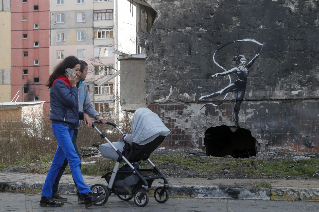 Хто такий Бенксі - графіті в Україні і Робін Ганнінгем 6