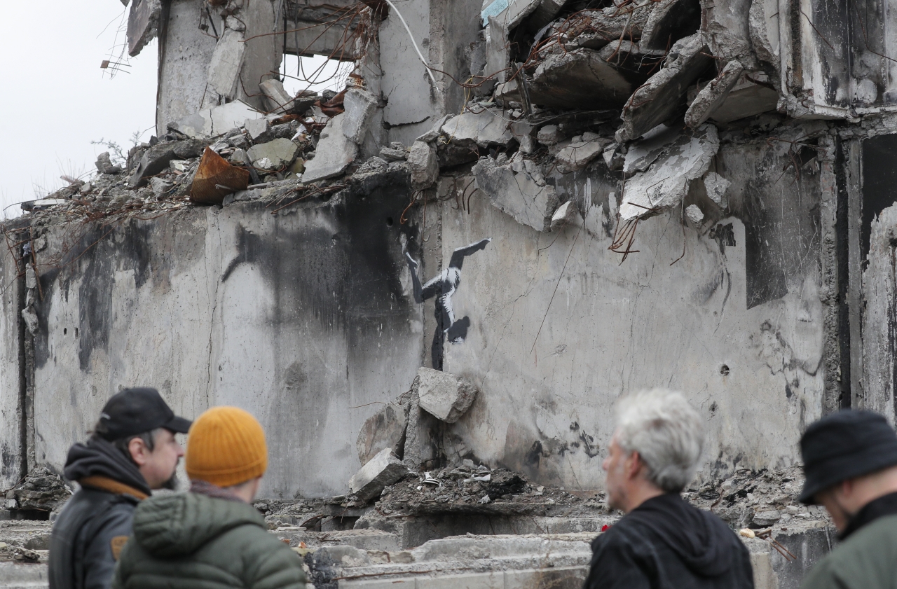 Хто такий Бенксі - графіті в Україні і Робін Ганнінгем 3