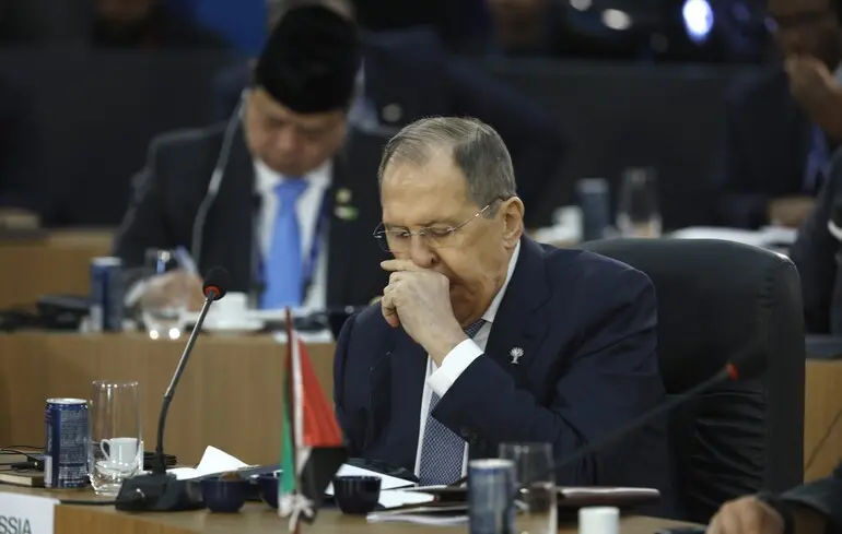 Лавров повідомив, що Сполучені Штати прагнуть утвердити свою владу на енергетичних ринках, коментуючи ситуацію з Північними потоками. 1