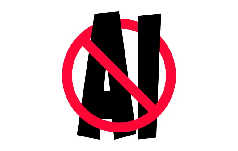 Логотип без штучного інтелекту - компанії активно впроваджують сертифікацію для контенту, створеного людьми - новини технологій. 1