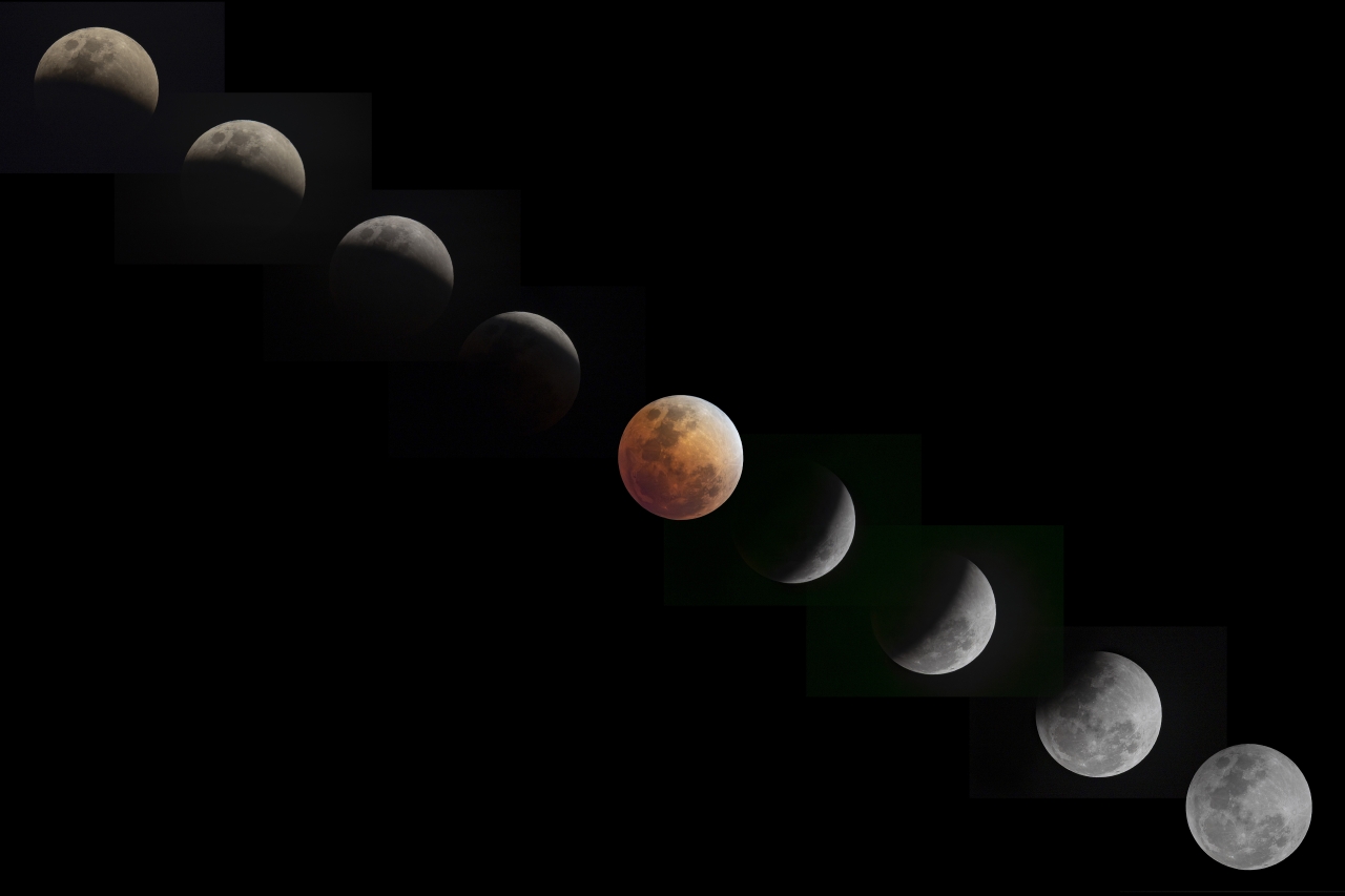 Місячне затемнення 2026 - як виглядав "Черв'ячний місяць" у різних країнах - фото 13