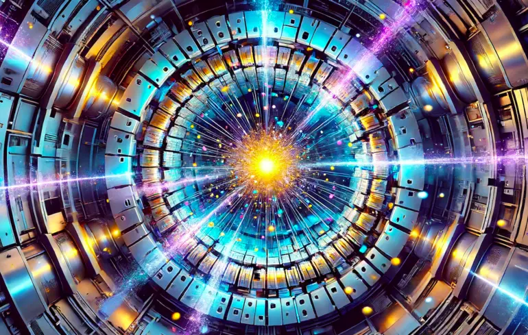 На Великому адронному колайдері виявлено нову частинку, що викликало інтерес у наукової спільноти. Дослідники вважають це відкриття значущим, оскільки воно може пролити світло на деякі аспекти фізики елементарних частинок. 1