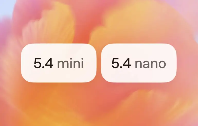 OpenAI анонсувала нові моделі GPT-5.4 mini та nano, які відрізняються підвищеною швидкістю для програмування та агентних систем. 1