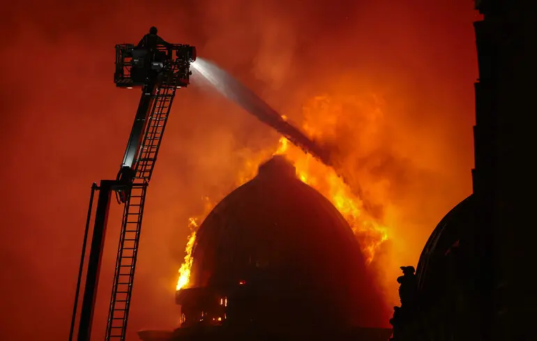 Пожежа біля вокзалу Глазго - що трапилося 1