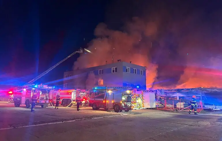 Пожежа на заводі дронів у Чехії - виробництво для України 1