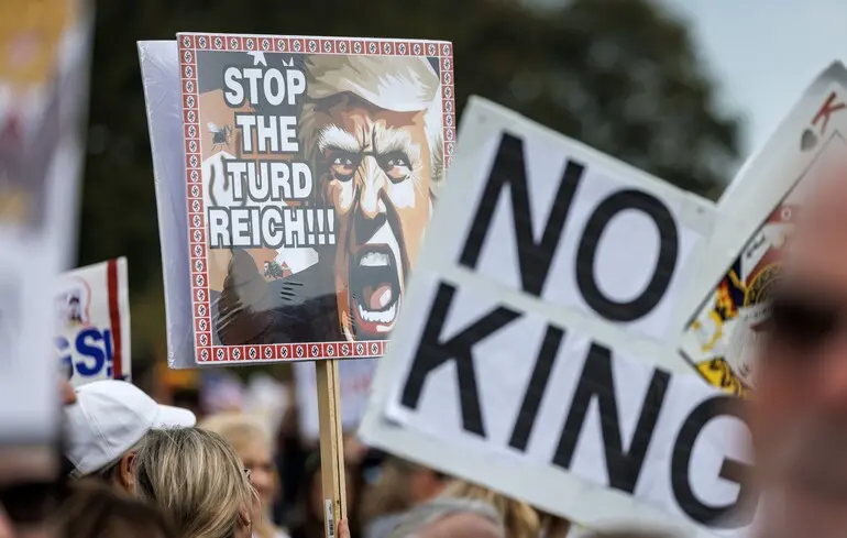 Протести в Сполучених Штатах проти Дональда Трампа - кампанія No Kings охопить всі 50 штатів. 1
