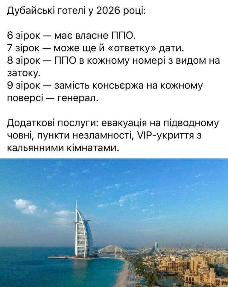 Реакція українців на атаки на ОАЕ - чому наш гумор має гіркий посмак 3