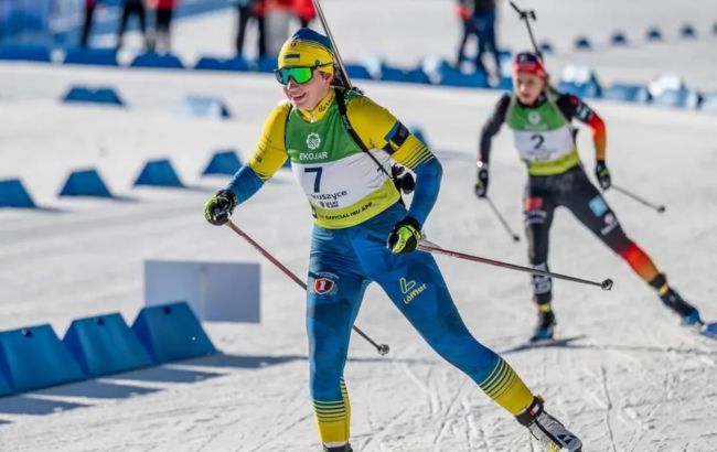 Результати змішаної естафети юніорського ЧС 2026 - Україна 8 1