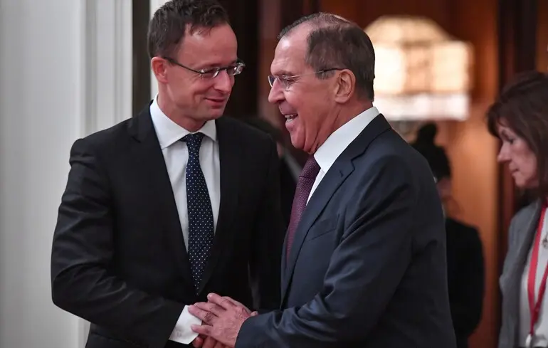 Сійярто зливав Лаврову інформацію - записи розмов глав МЗС РФ і Угорщини 1