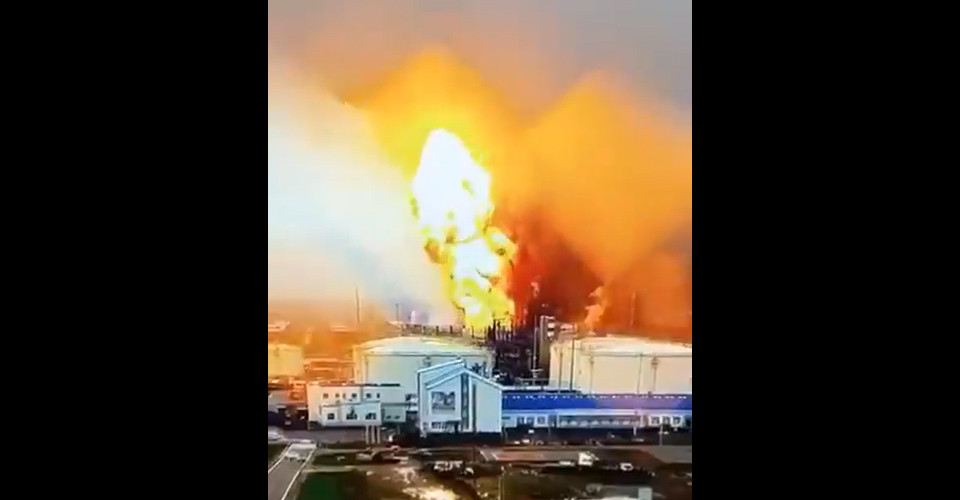 Сили оборони завдали удару по терміналу в Усть-Лузі. 1