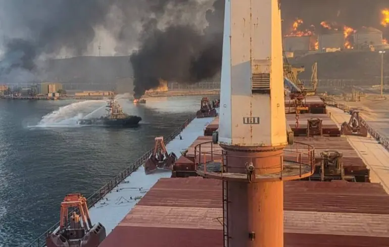У Перській затоці атаковані нафтові танкери, в Омані горить порт 1