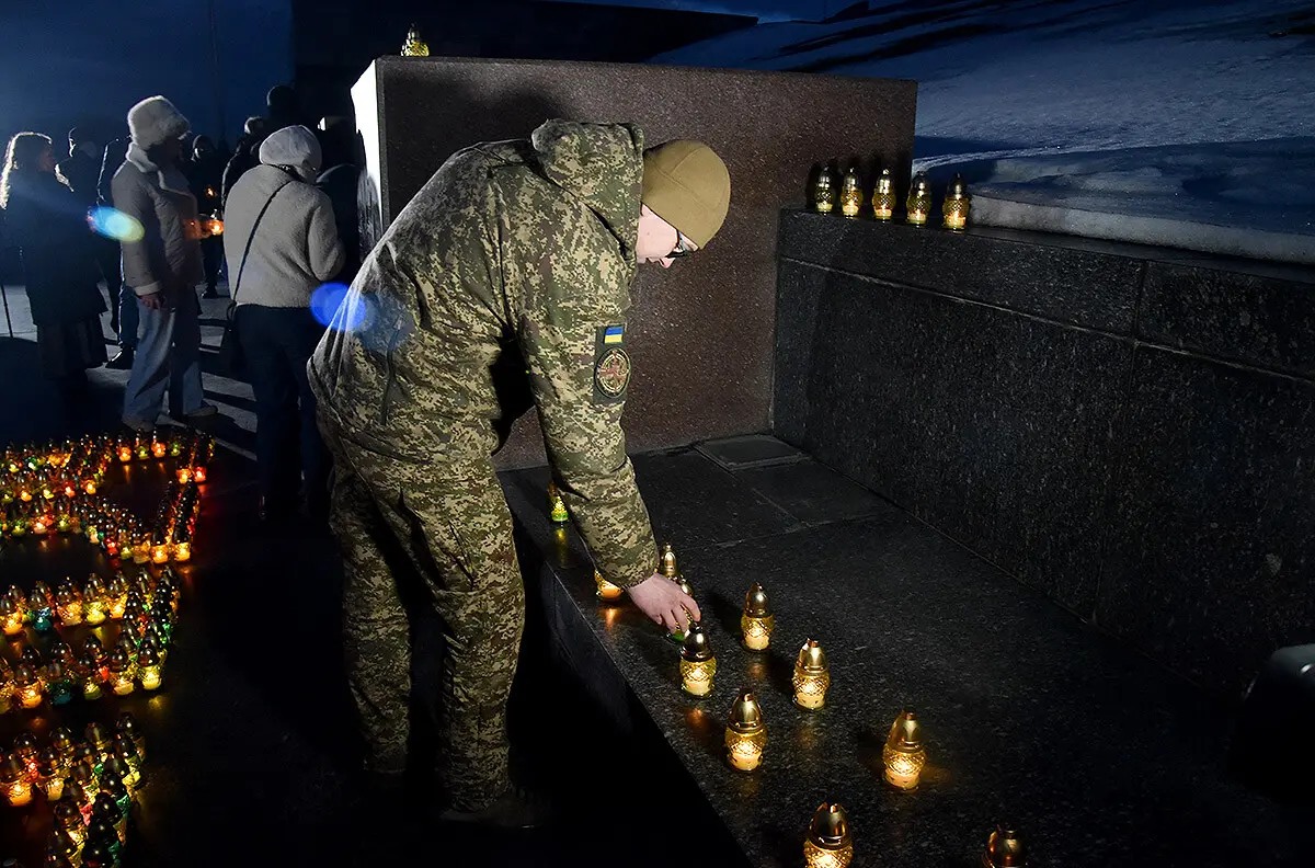 У столиці вшанували пам’ять 6700 жителів Корюківки, яки вбили нацисти 11