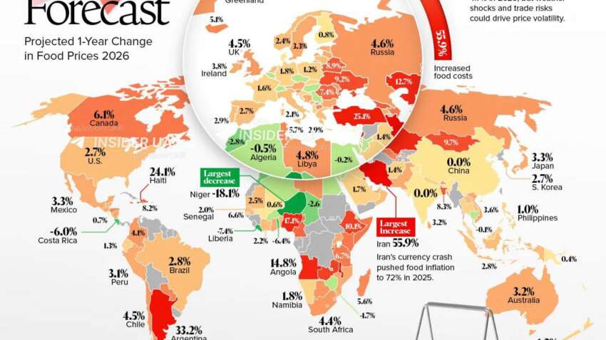 Україна увійшла до антирейтингу щодо можливого зростання цін на їжу Україна увійшла до антирейтингу щодо можливого зростання цін на їжу 2