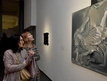 Виставка Хмарне сховище - понад 80 робіт від 64 художників представили в М17 - фото 33