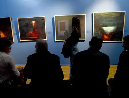 Виставка Сонцесхід - у NAMU представили 100 творів Анатолія Лимарєва - фото 49