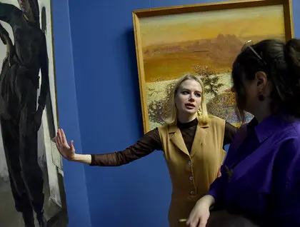 Виставка Сонцесхід - у NAMU представили 100 творів Анатолія Лимарєва - фото 51