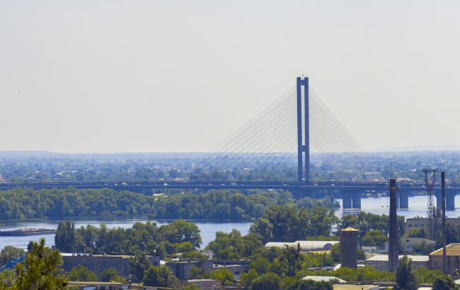 26-29 травня частково закриють Південний міст у Києві. Які смуги підлягають ремонту, дивіться на схемі. 1