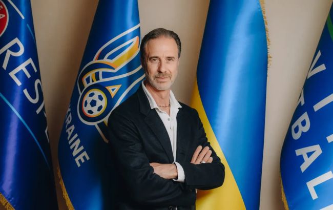 Андреа Мальдера - головний тренер національної збірної України з футболу. 1