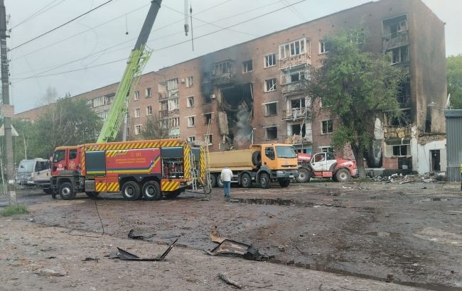 Атака безпілотників на Конотоп 20 травня призвела до загибелі однієї особи та поранення 11 людей. 1