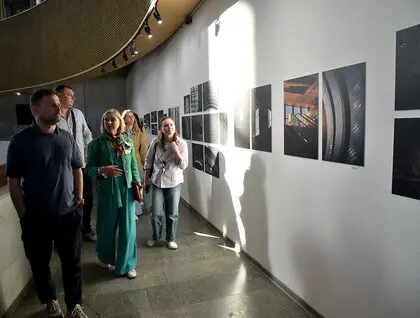 Фотовиставка в Українському Домі - відкрилася експозиція Архітектура взаємин про сприйняття простору - фото 35