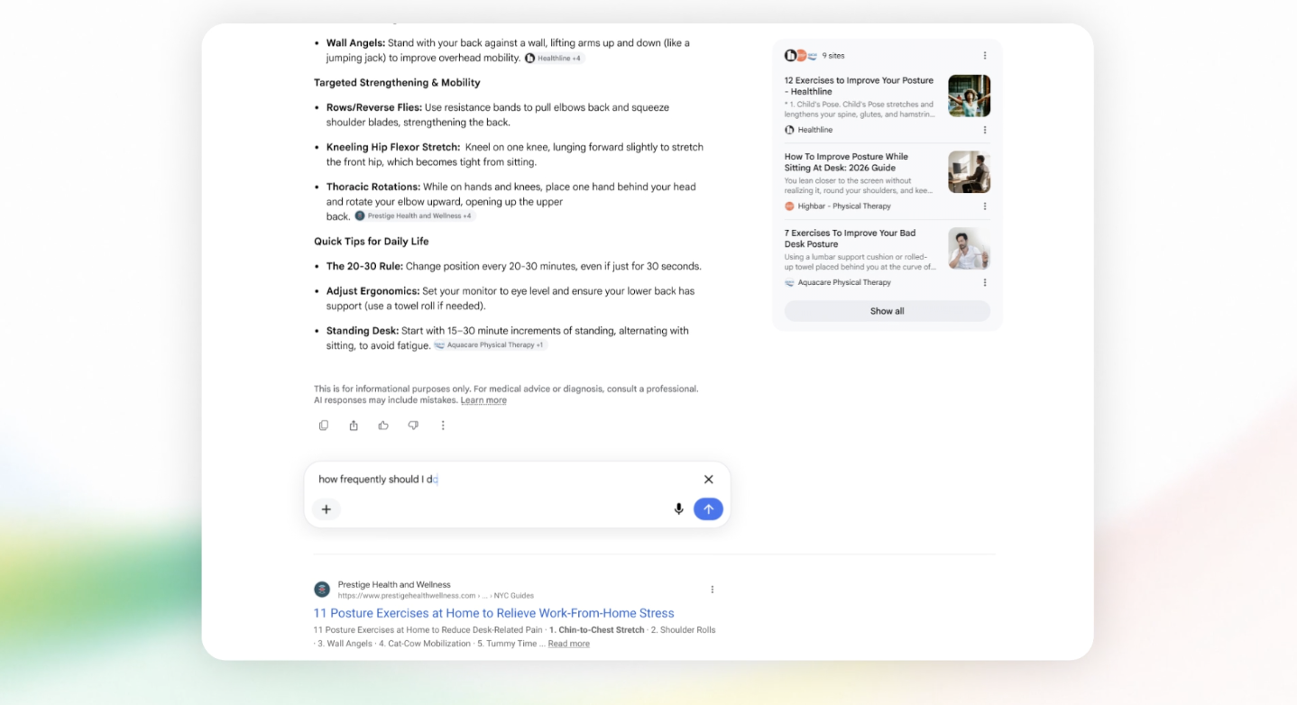 Google оновив свій пошуковий сервіс, інтегрувавши в браузер штучний інтелект для здійснення покупок та бронювань. 2