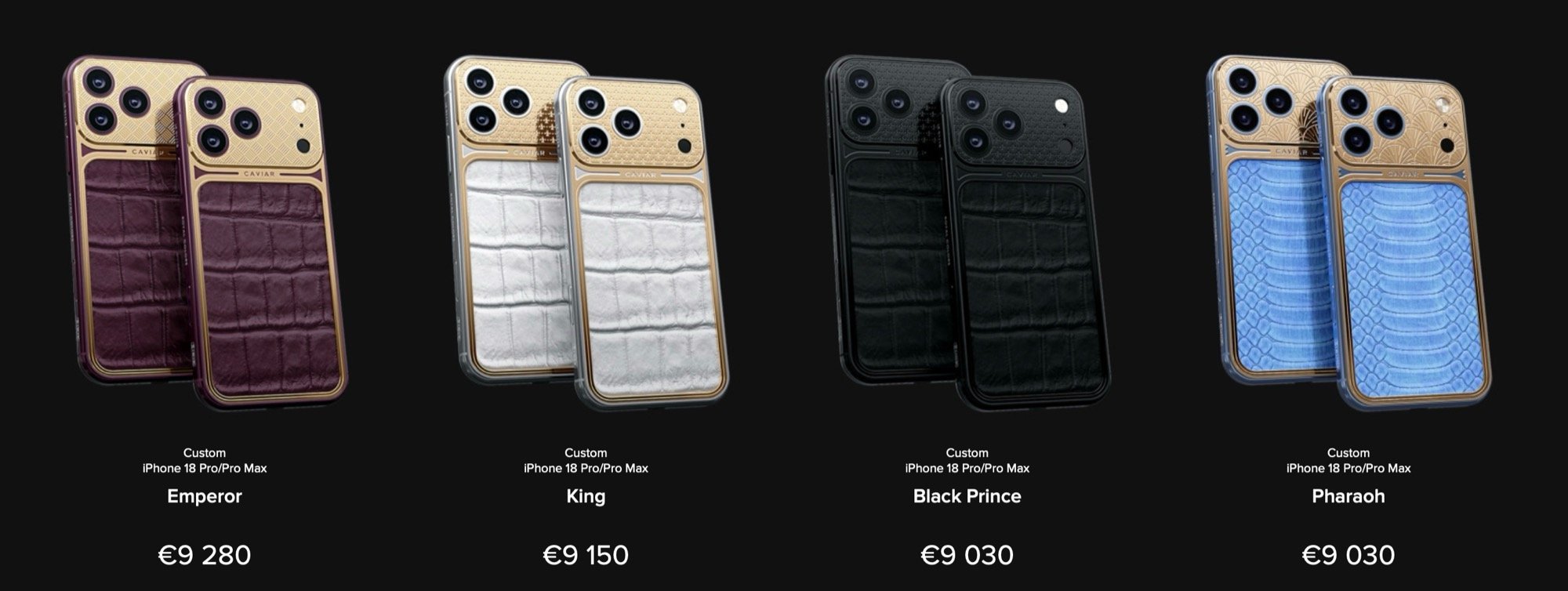 iPhone 18 Pro від компанії Caviar має ціну, що перевищує 400 000 гривень - перші відомості. iPhone 18 Pro від компанії Caviar має ціну, що перевищує 400 000 гривень - перші відомості. 3